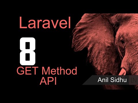 Laravel 8 tutorial - get data with API | get method